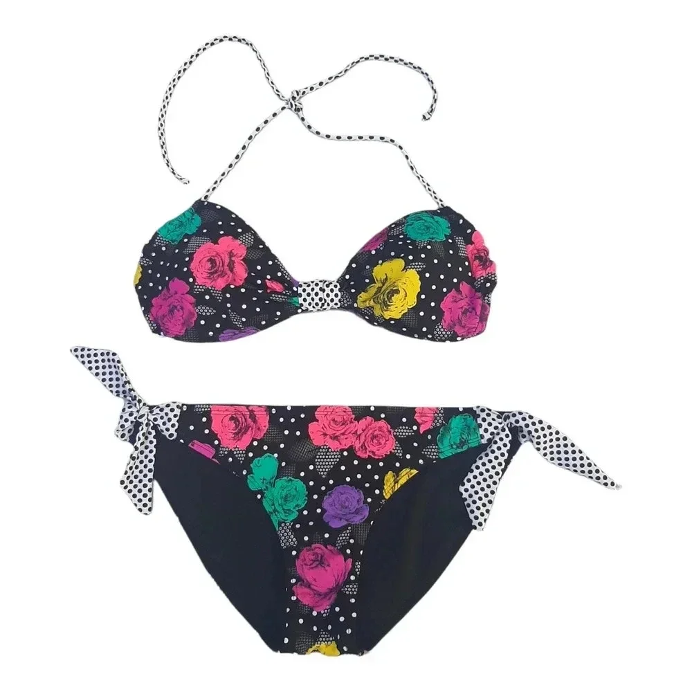 4 in 1 Bikini Set Mix & Match 2pc Swimsuit Size M